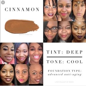 MakeSence Foundation color Cinnamon